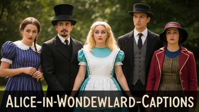 alice in wonderland captions