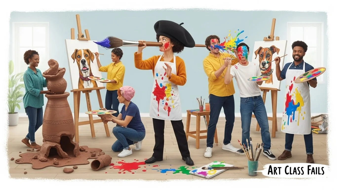 Painting & Drawing Captions