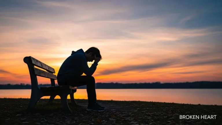 broken heart captions