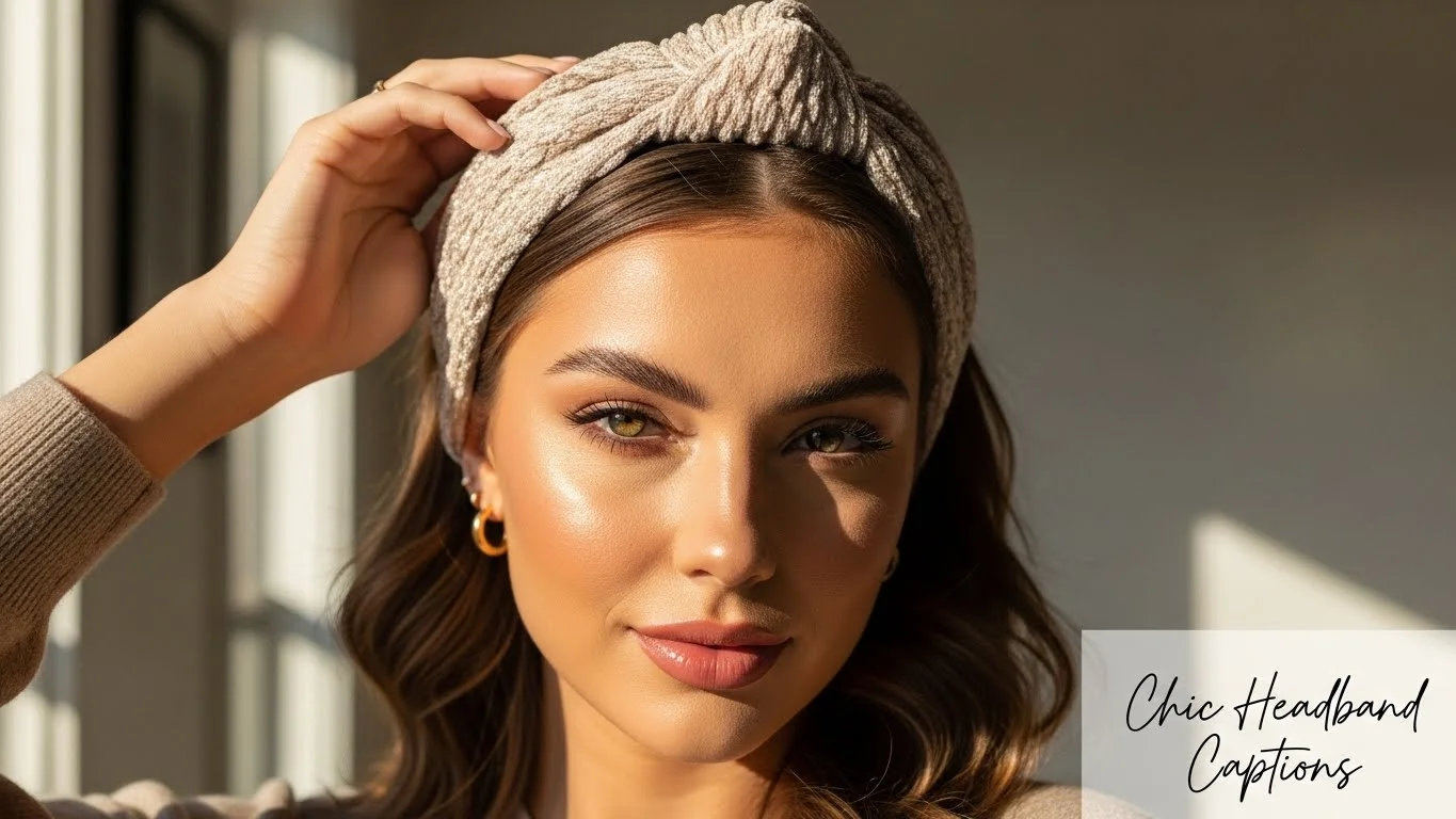 Aesthetic & Stylish Headband Captions
