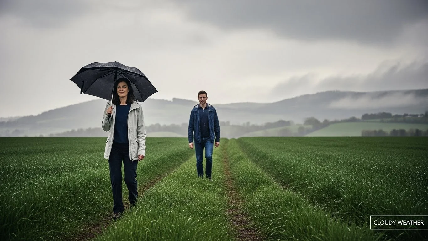 cloudy weather captions