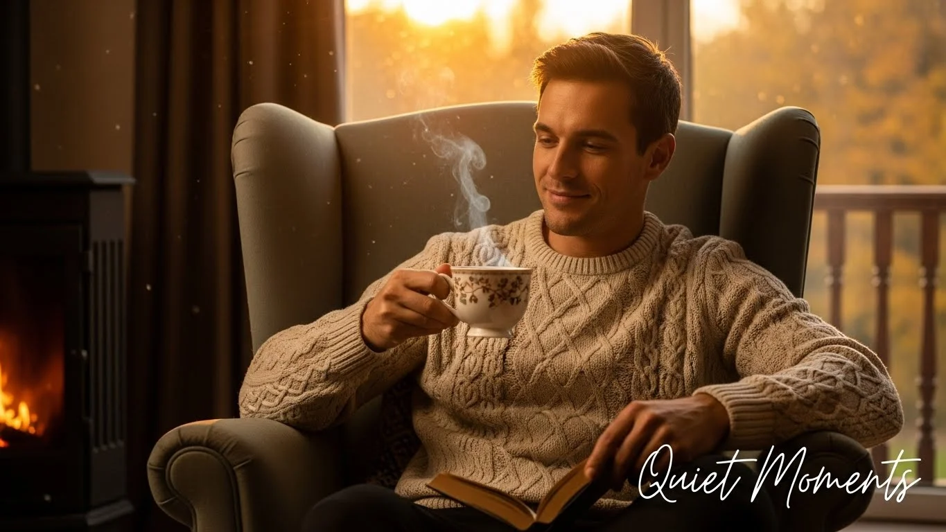 Night Coffee Captions