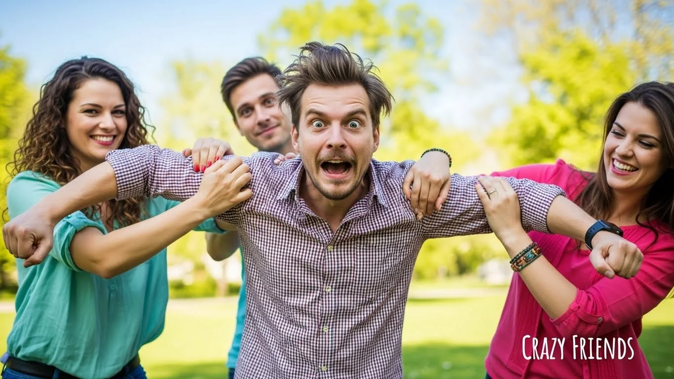 Hilarious Crazy Friends Captions