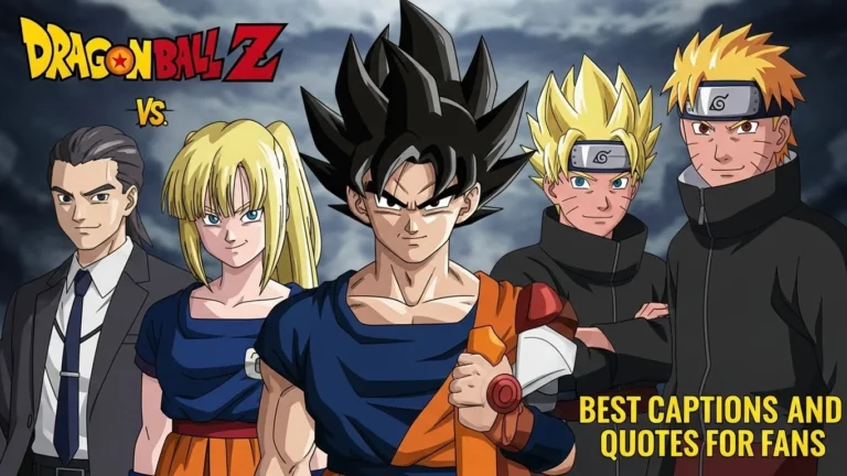 dragon ball z vs naruto captions and quotes