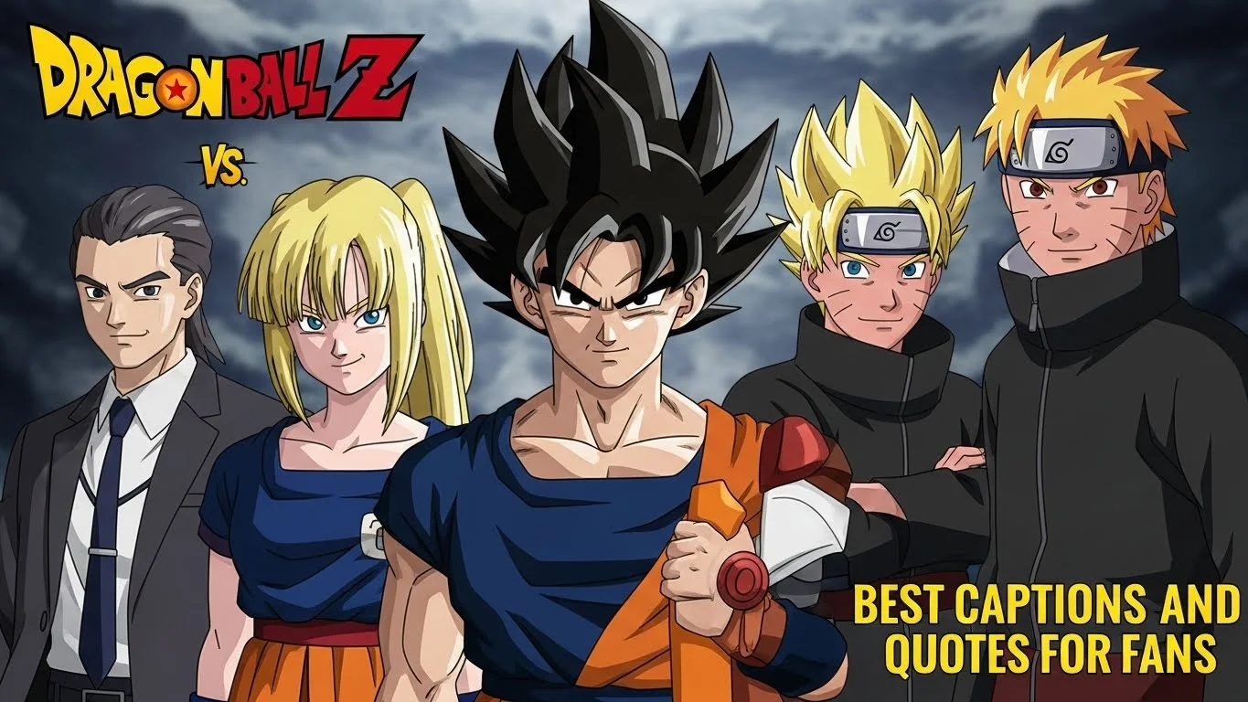 dragon ball z vs naruto captions and quotes