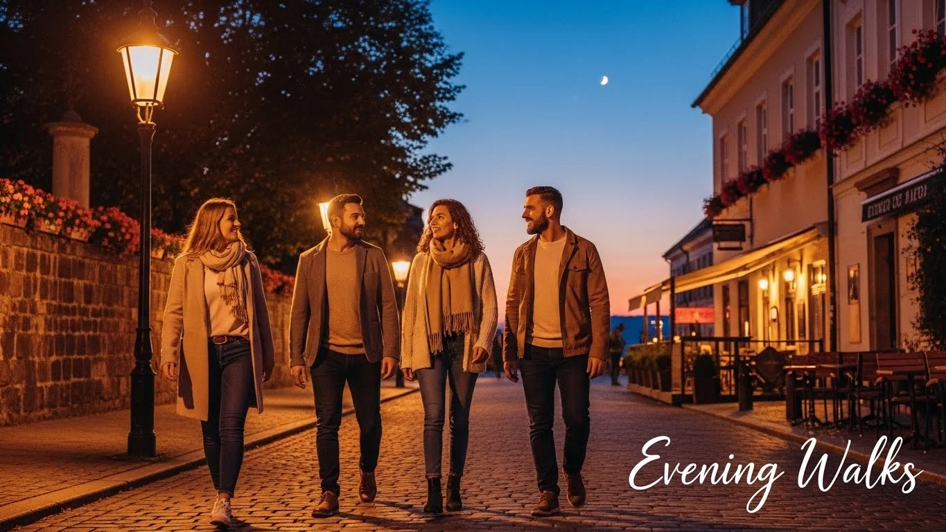 Adventure Awaits evening walk 