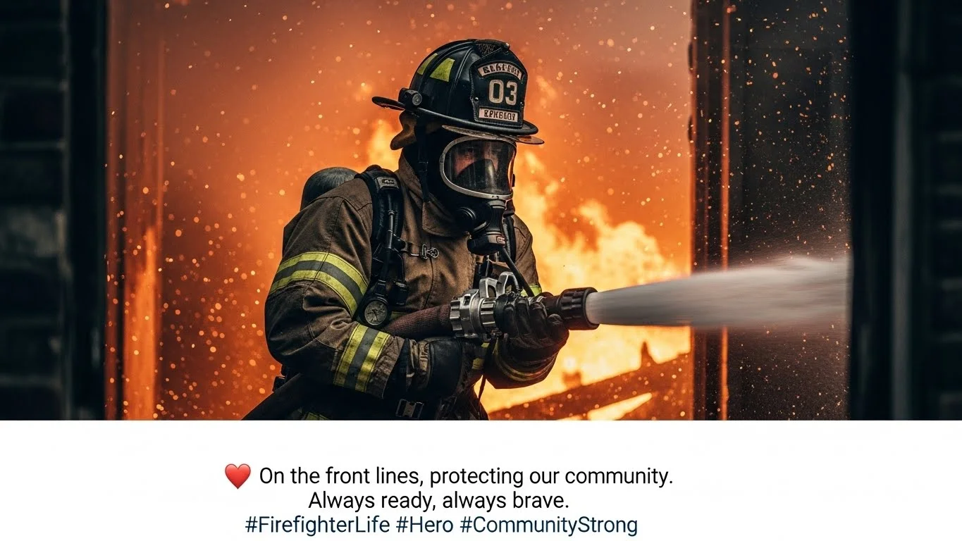 Training & Tough firefighter