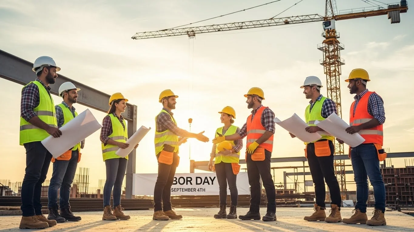 Sunrise & Sunset Labor Day Captions