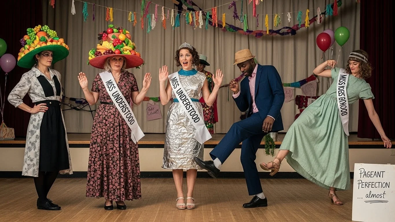 Heels & Gown Captions