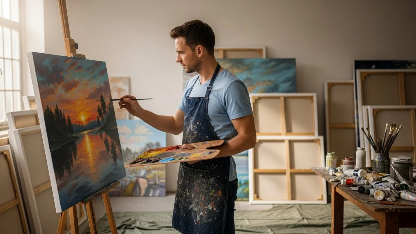 Humorous & Funny Painting Captions