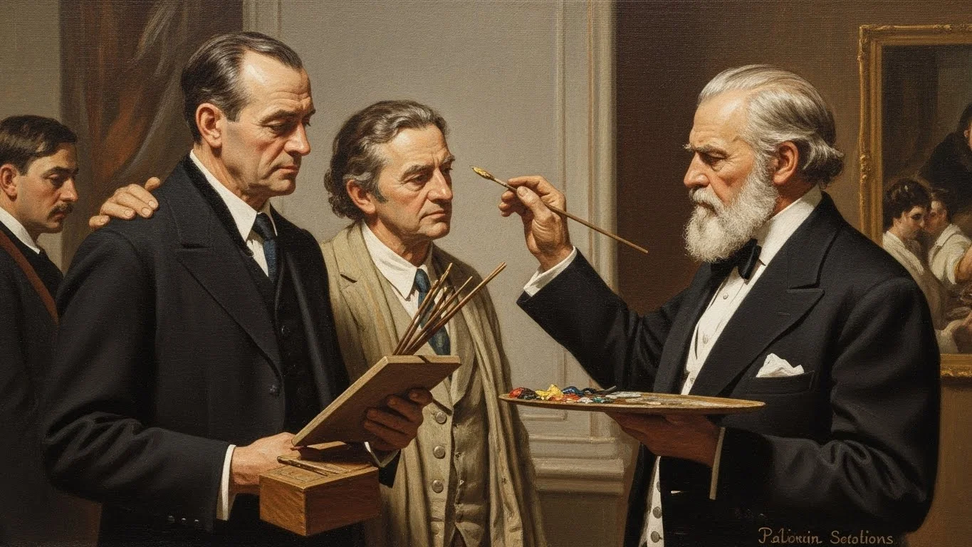 Dark & Moody Painting Captions