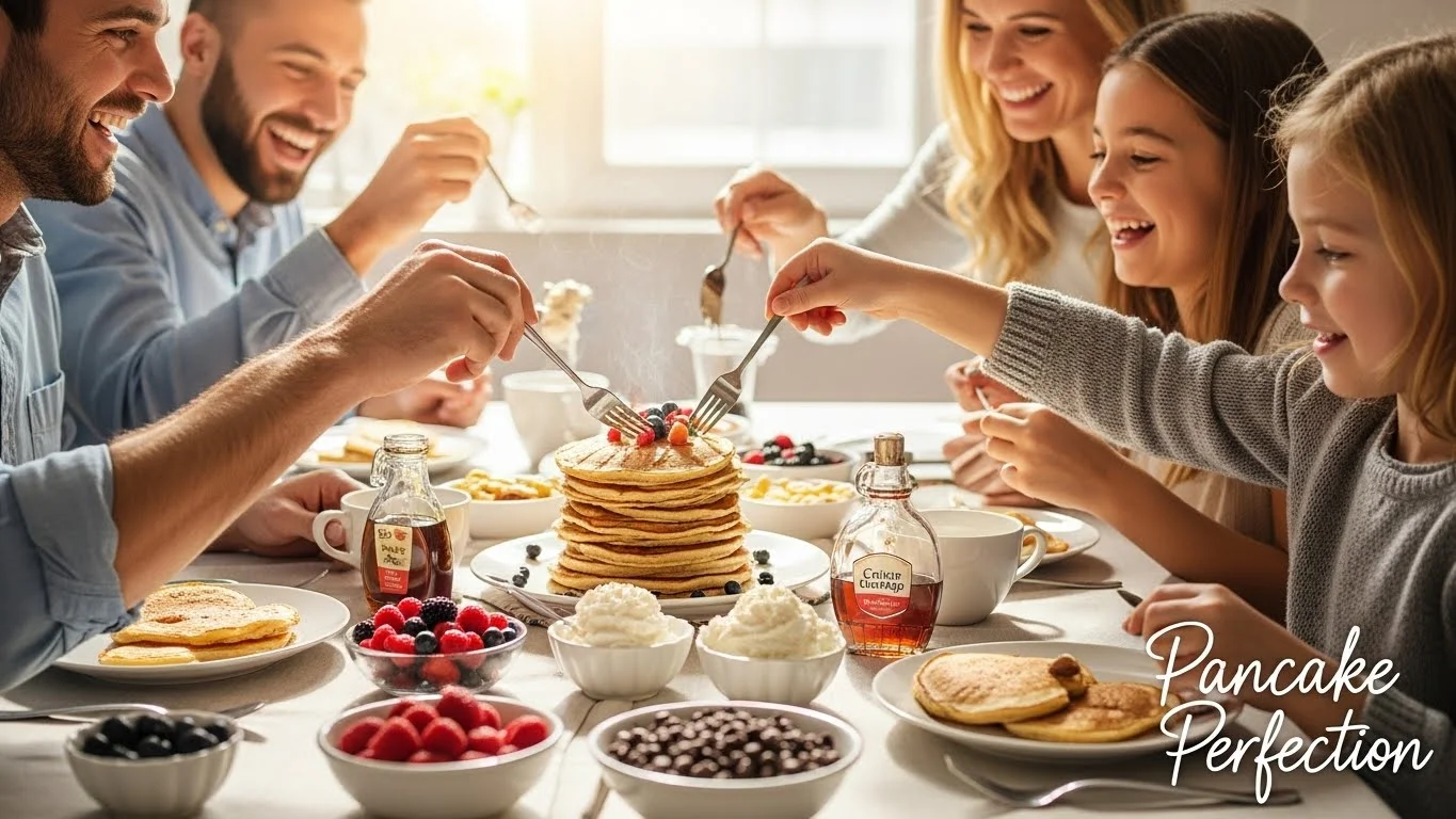 Sweet & Simple Pancake Captions