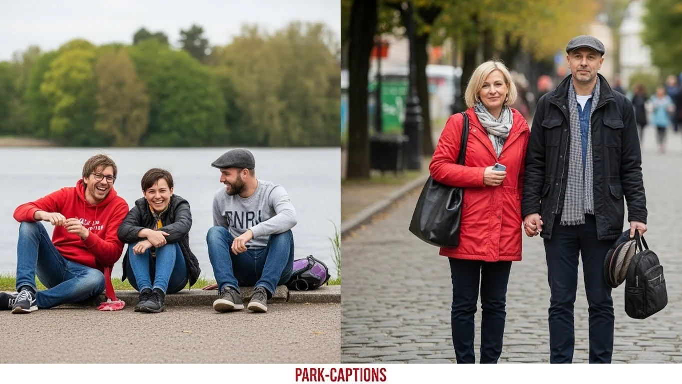 Fall & Autumn Park Captions