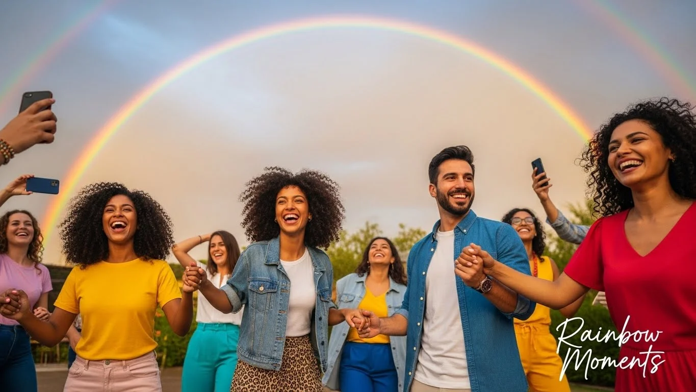 rainbow instagram captions