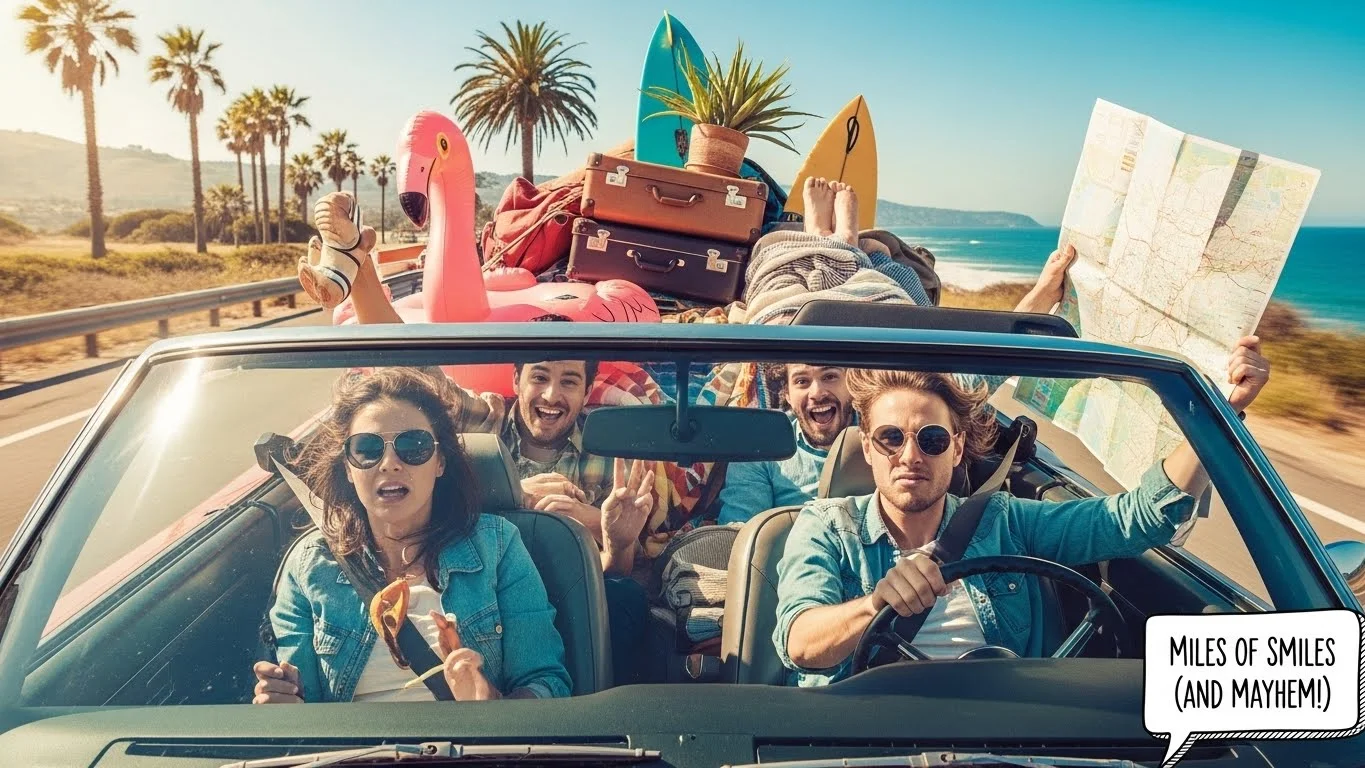 Funny Road Trip Captions