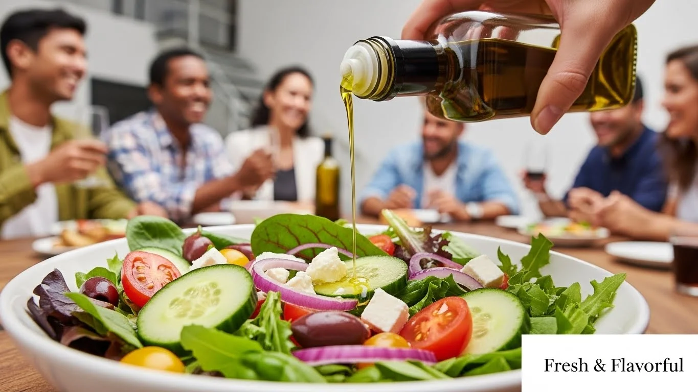 Cheese & Gourmet Salad Captions