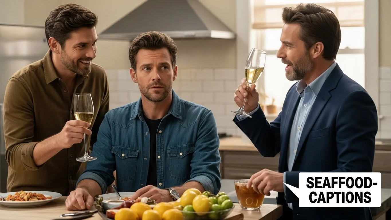 Short Seafood Captions