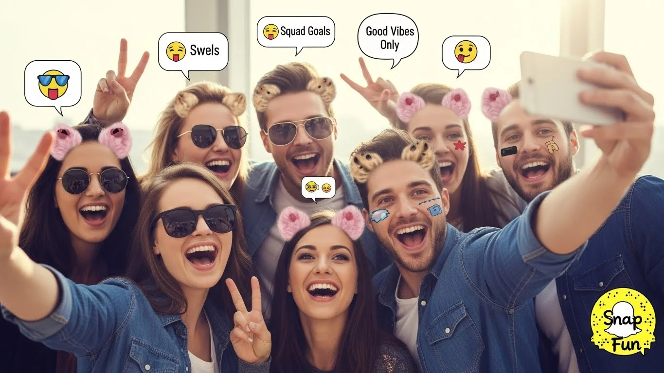 Party & Friends snapchat