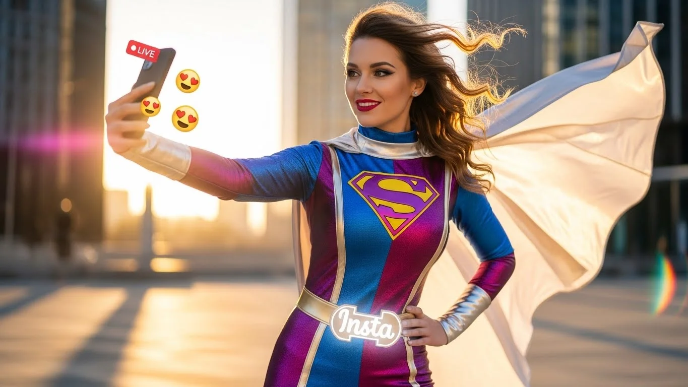 superhero instagram captions