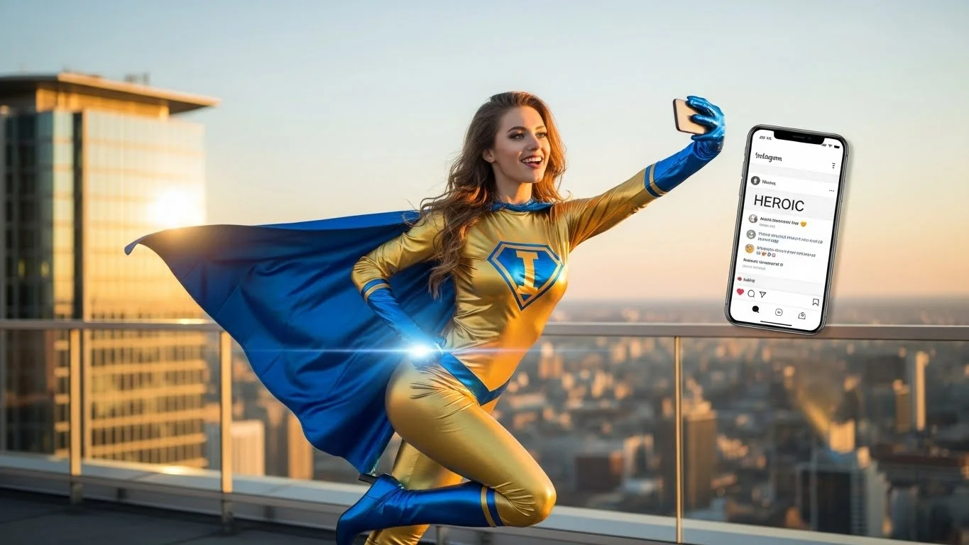 Inspirational & Uplifting superhero instagram captions