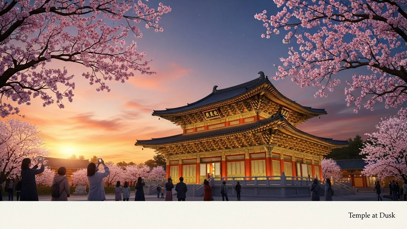 Nature & Serenity temple captions