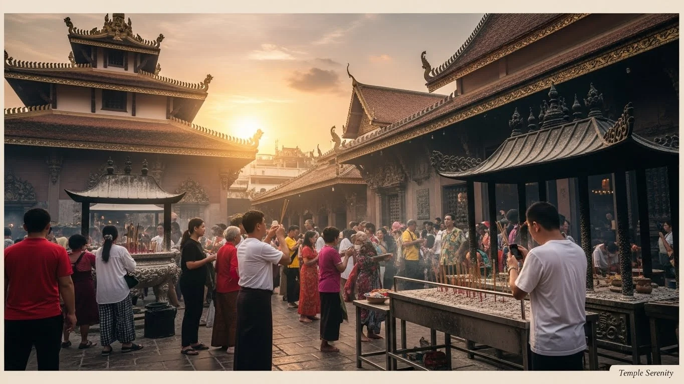 Love & Positivity temple captions