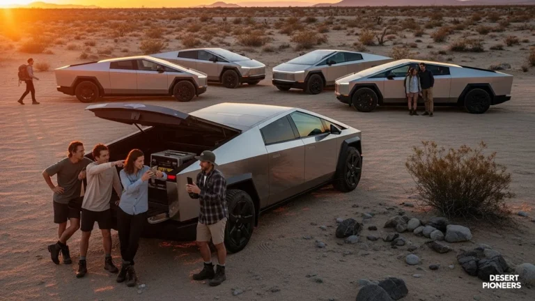 tesla cybertruck captions