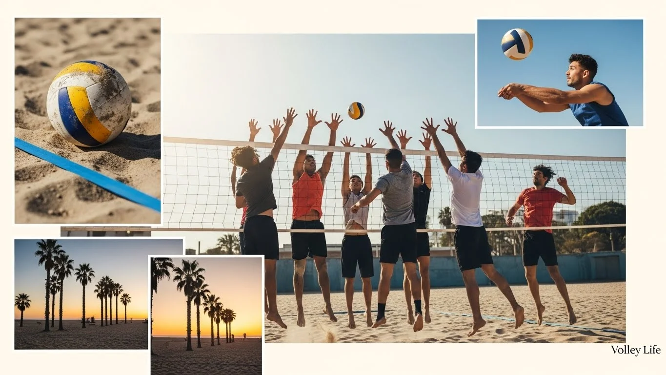 Summer & Outdoor Volleyball Captions