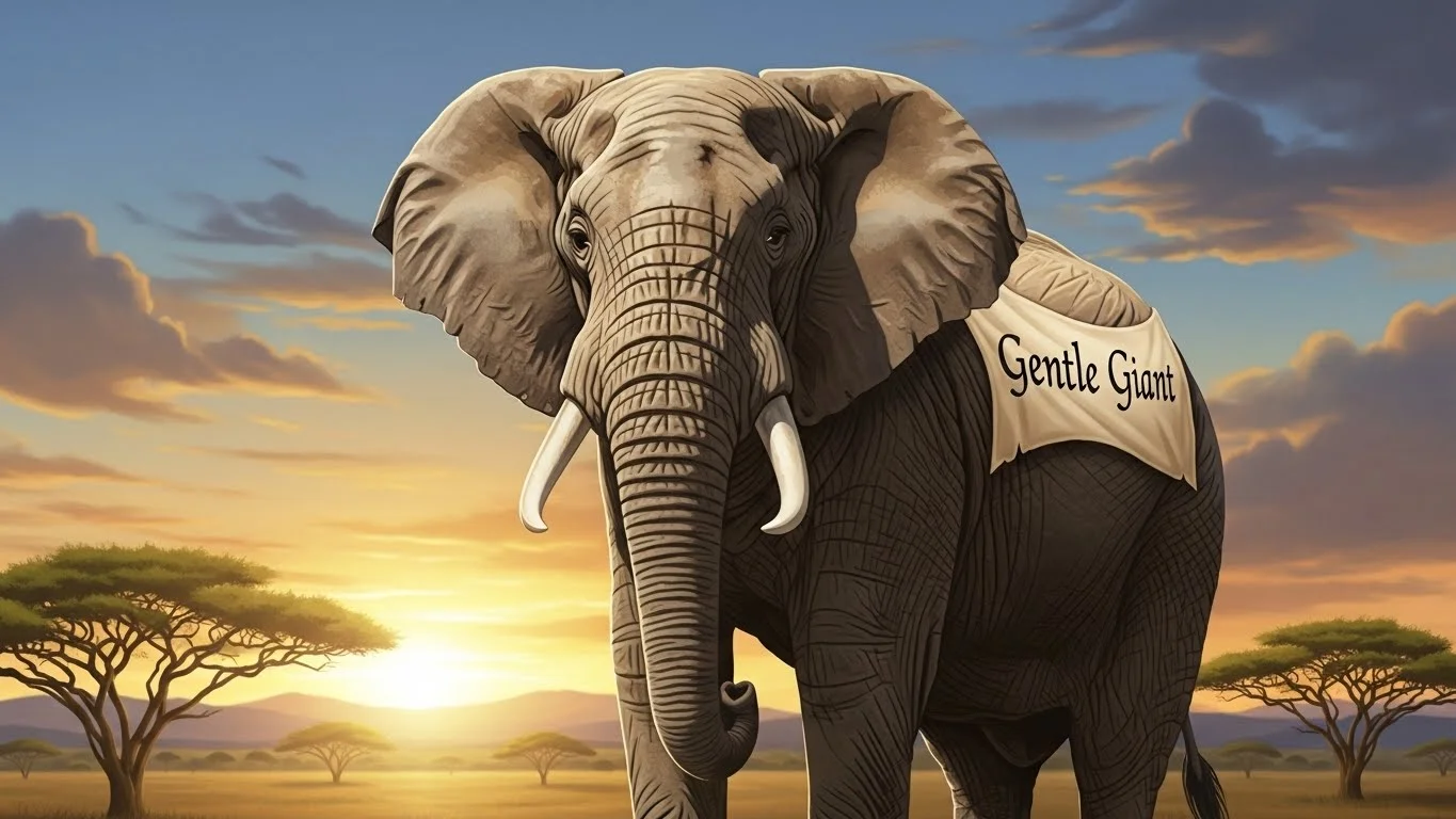 Funny Elephant Captions