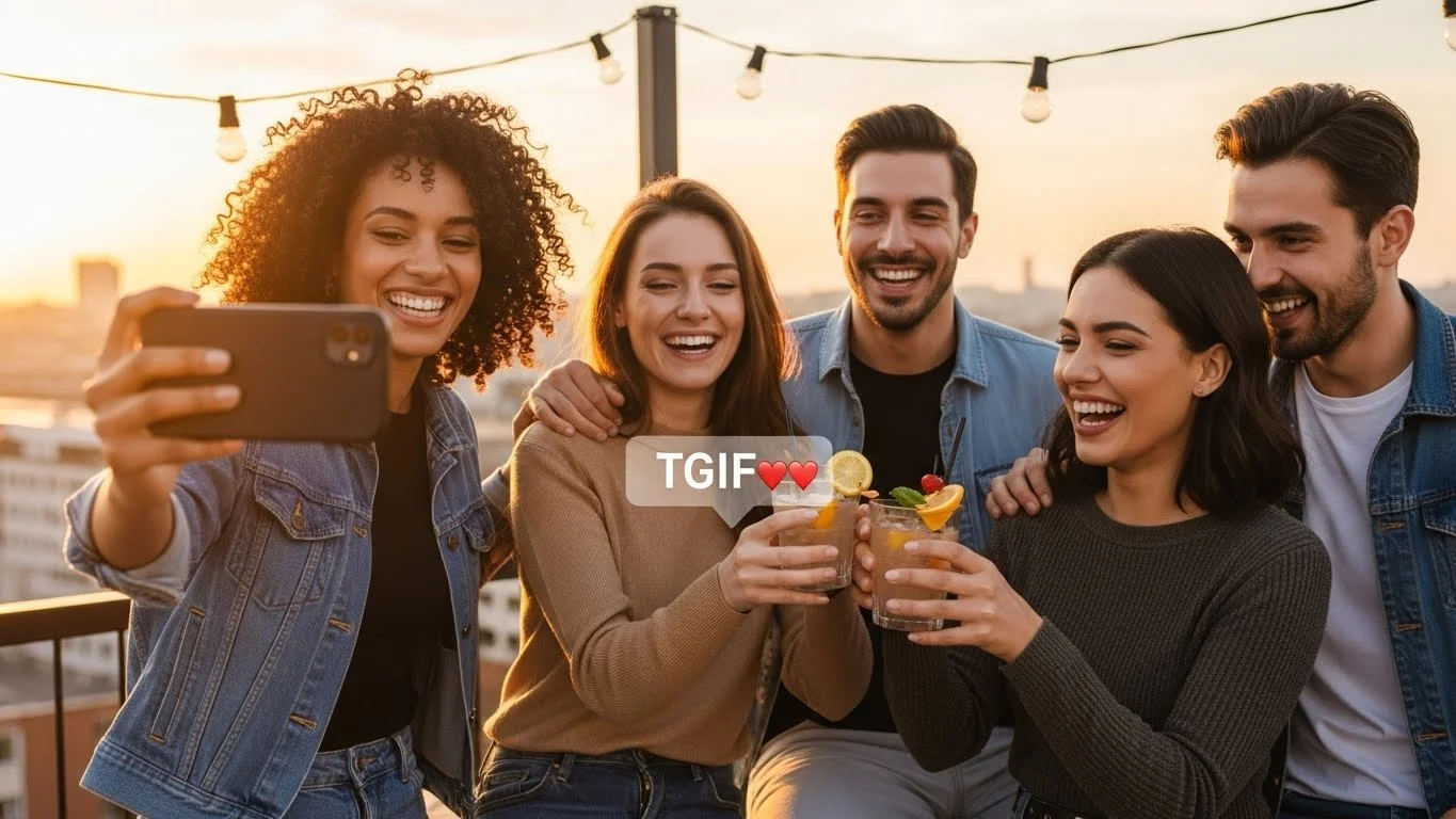 Chill & Relax Friday Captions