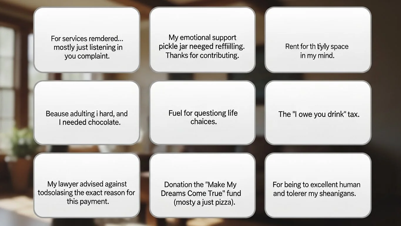  Gifts & Thoughtful Payments Captions