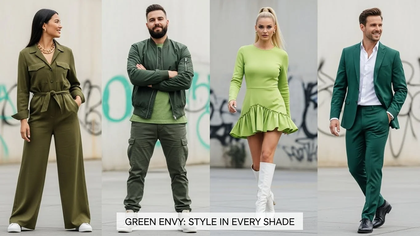 Fairy-Tale & Magical Green Outfit Captions