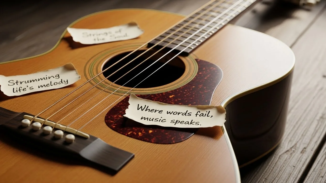 Rock & Electric Guitar Captions