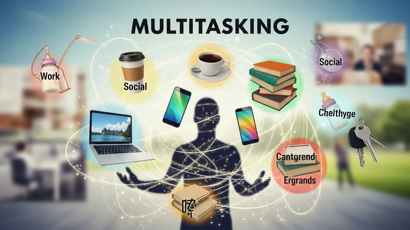 multitasking captions