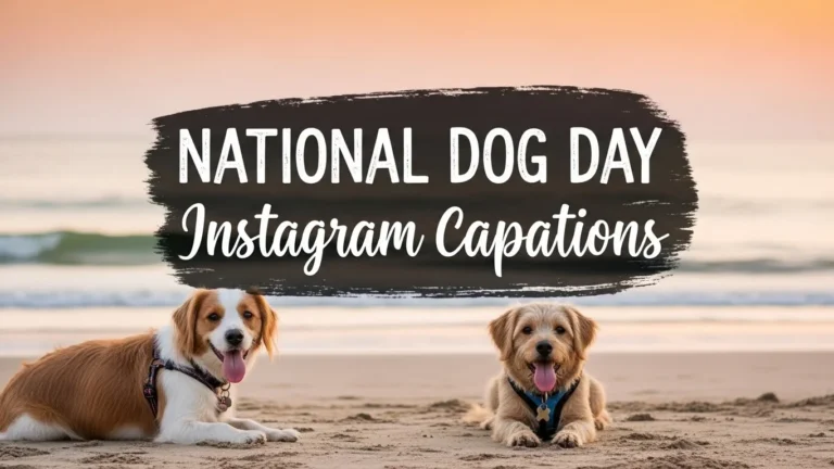 national dog day instagram captions