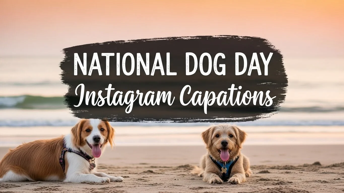 national dog day instagram captions