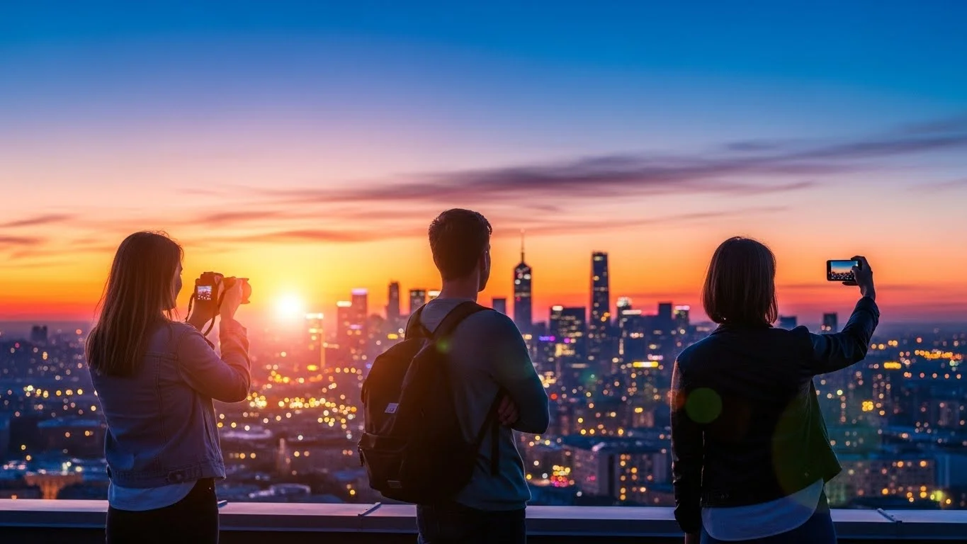 Inspirational Skyline Captions