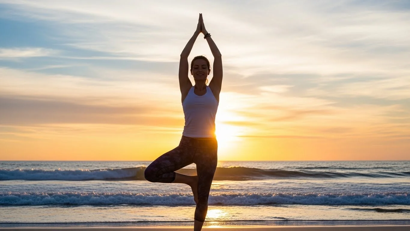 Morning Yoga Captions