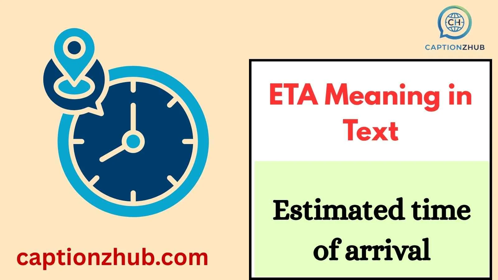 ETA Meaning in Text
