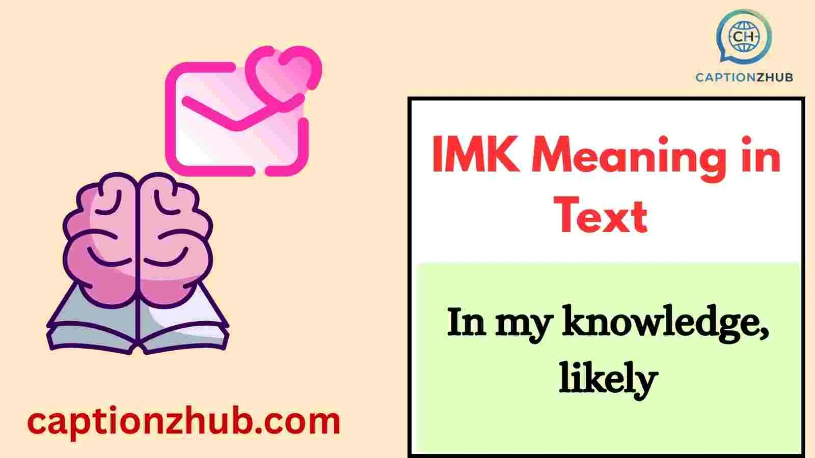 IMK Meaning in Text