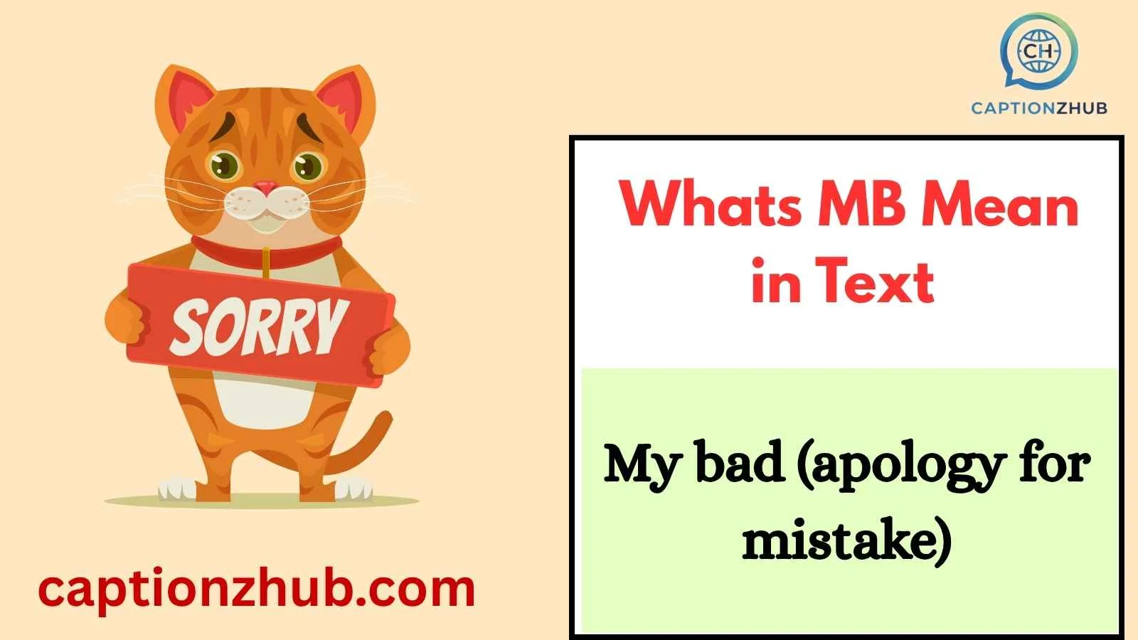 Whats MB Mean in Text