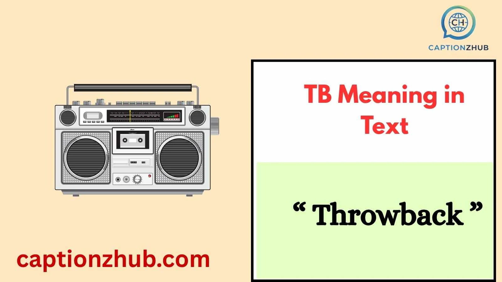 TB Meaning in Text