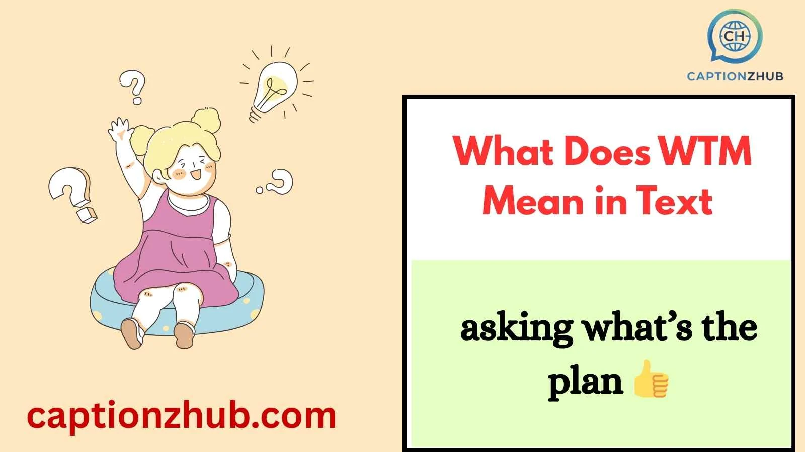 What Does WTM Mean in Text