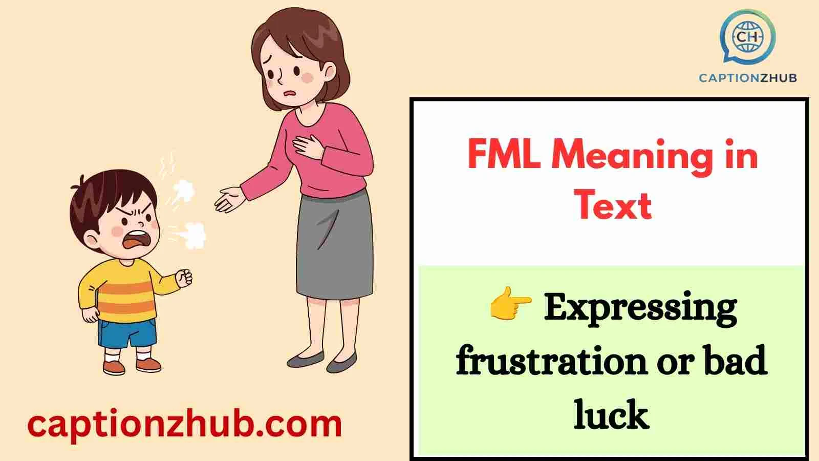 FML Meaning in Text