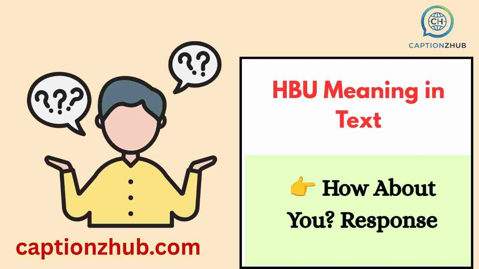 HBU Meaning in Text