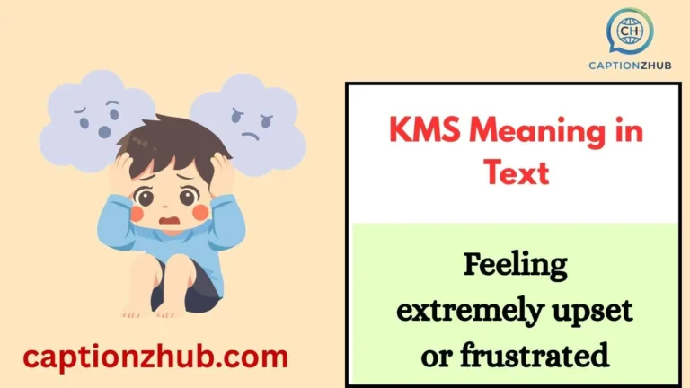 KMS Meaning in Text