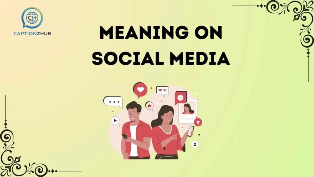 Meaning on Social Media