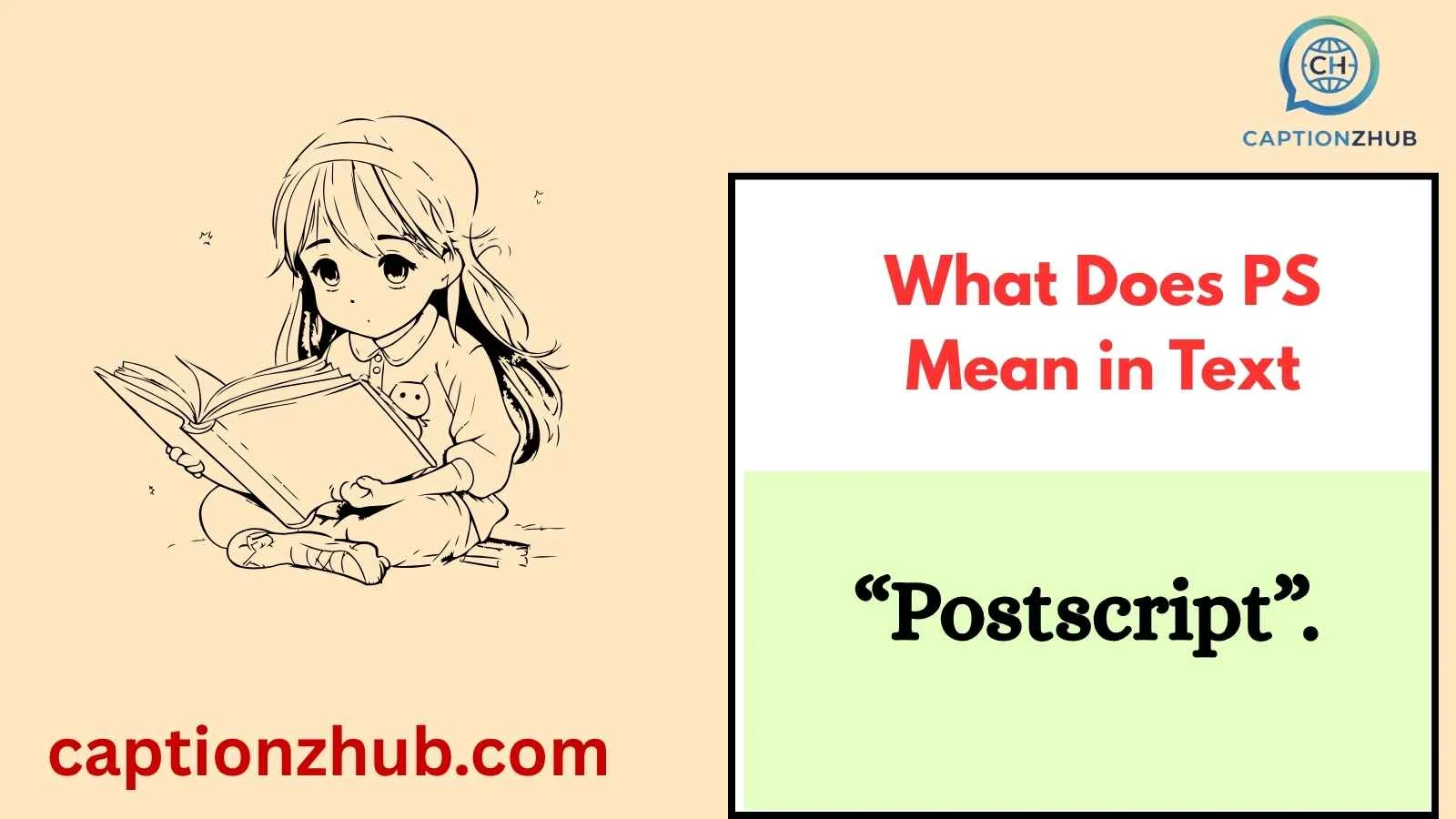 What Does PS Mean in Text